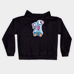 Screaming Popsicle: Double Pop Kids Hoodie